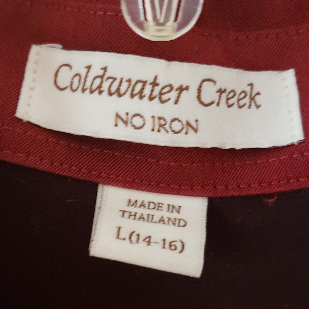 Coldwater Creek brand blouse size L (14-16) - Picture 3 of 5